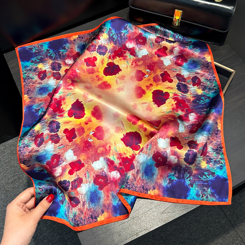 Silk Painting Dye - 100% echte Seide Schal Luxus Kopftuch