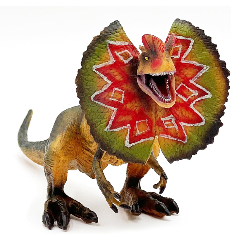 Art Craft Dinosaur - Dilophosaurus-Spielzeug, Dinosaurier-Spielzeug mit beweglichem Mund, coole