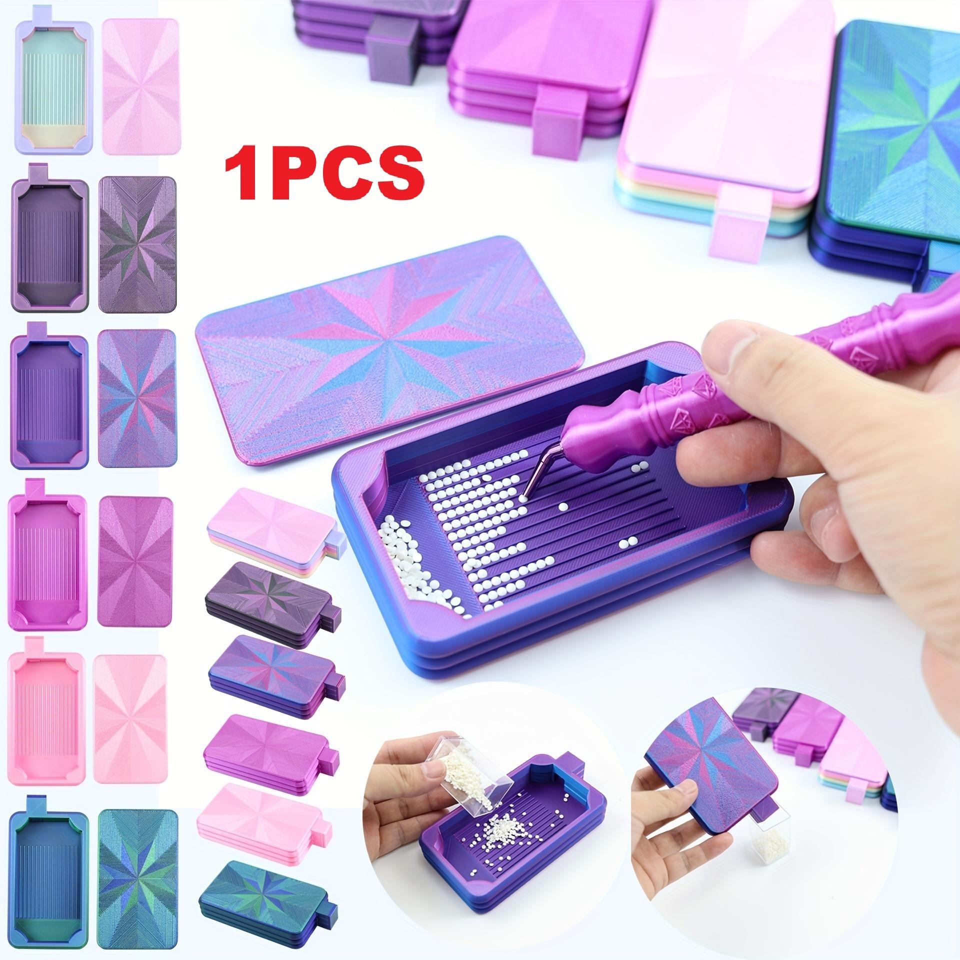 Diamond Painting Kit - 1 Stück Buntes Neues Diamantmalerei-Aufbewahrungstablett mit