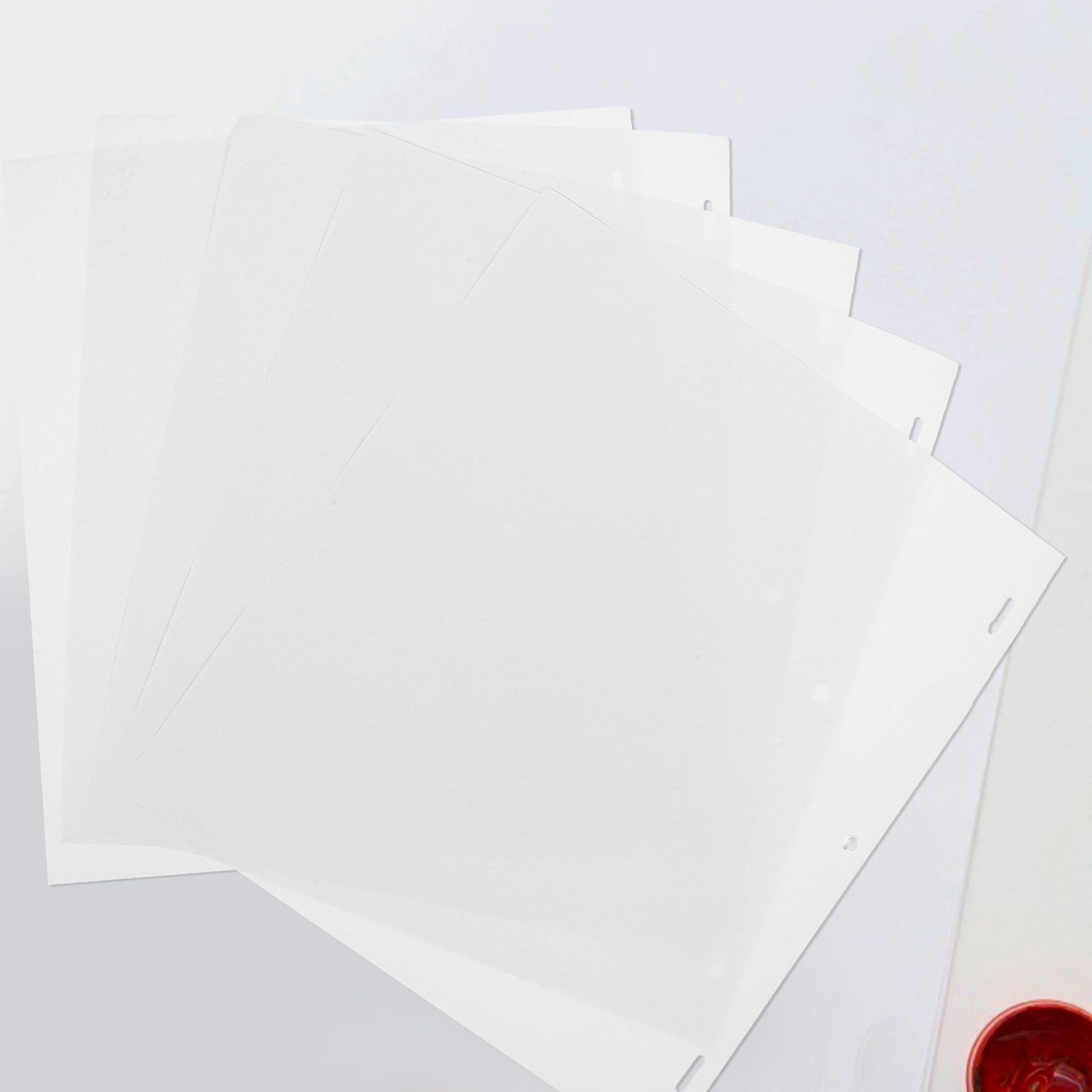 Art Craft Education - 200 Stück Animations-Positionspapier, Präzisions-Layout-Zeichenpapier mit drei