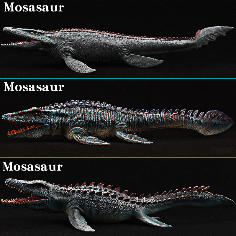 Art Craft Dinosaur - Prähistorisches Ozean-Dinosaurier-Modell Actionfigur - Mosasaurus &