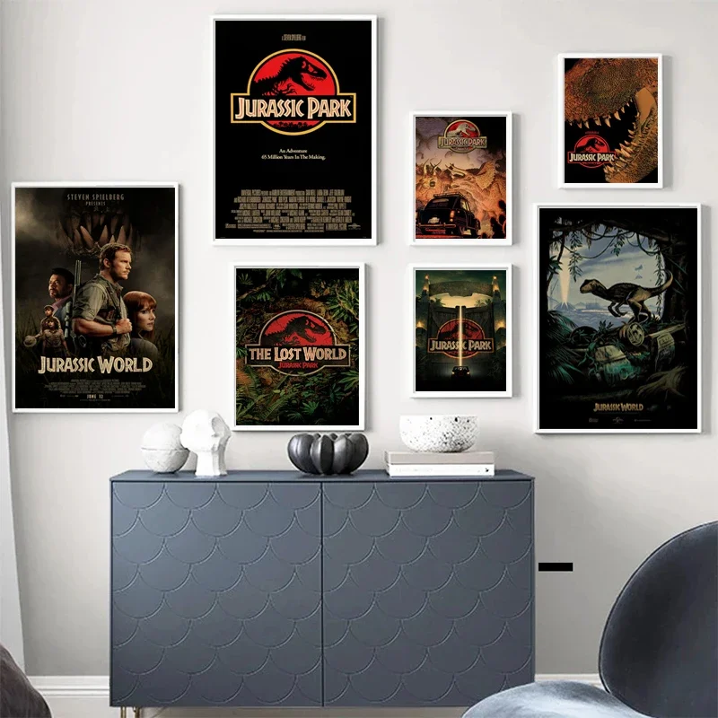 Art Craft Dinosaur - Filmplakate, Vintage-Poster und Drucke, Wandkunstbilder für