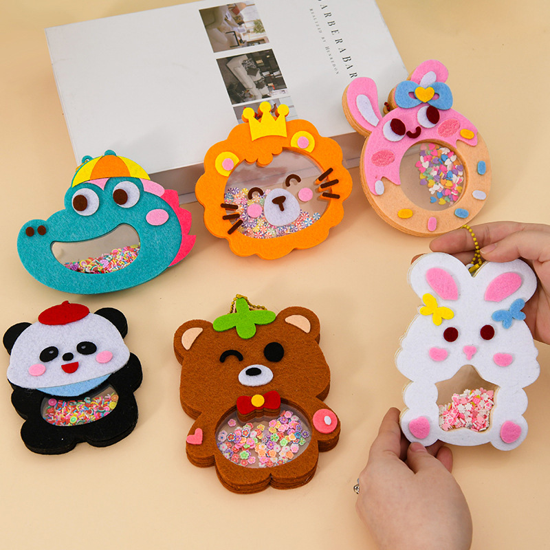 Art Craft Girl - DIY Tier-Shake-Anhänger-Kunst-Bastelsets für Kinder, Jungen und