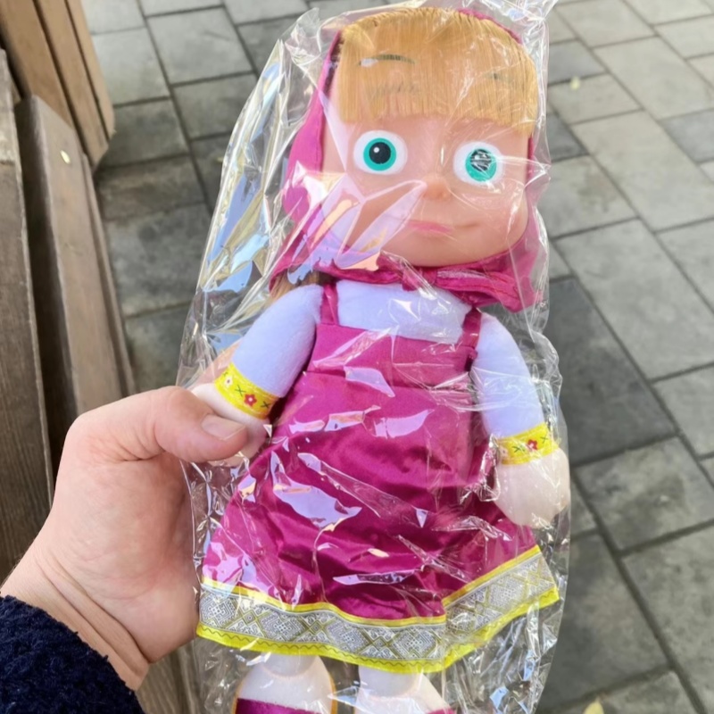 Art Craft Eyes - Martha und der Bär Winter-Martha-Puppe mit