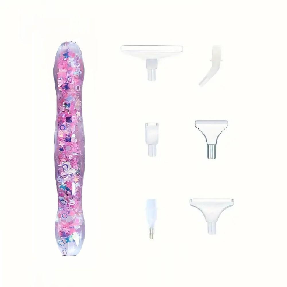 Diamond Painting Kit - Diamantmalerei Leuchtstift-Set für 5D-Diamantmalerei mit 6