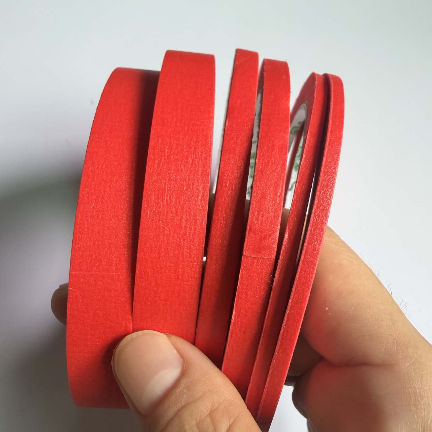 Rotes Washi-Klebeband 3mm 6mm  – Washi Tape Rolls Bewertung und Preis