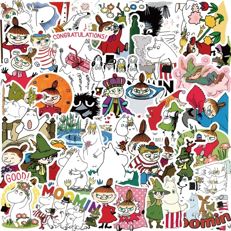 50 Stück M-Moomins wasserfeste – Artwork Craft Bewertung und Preis