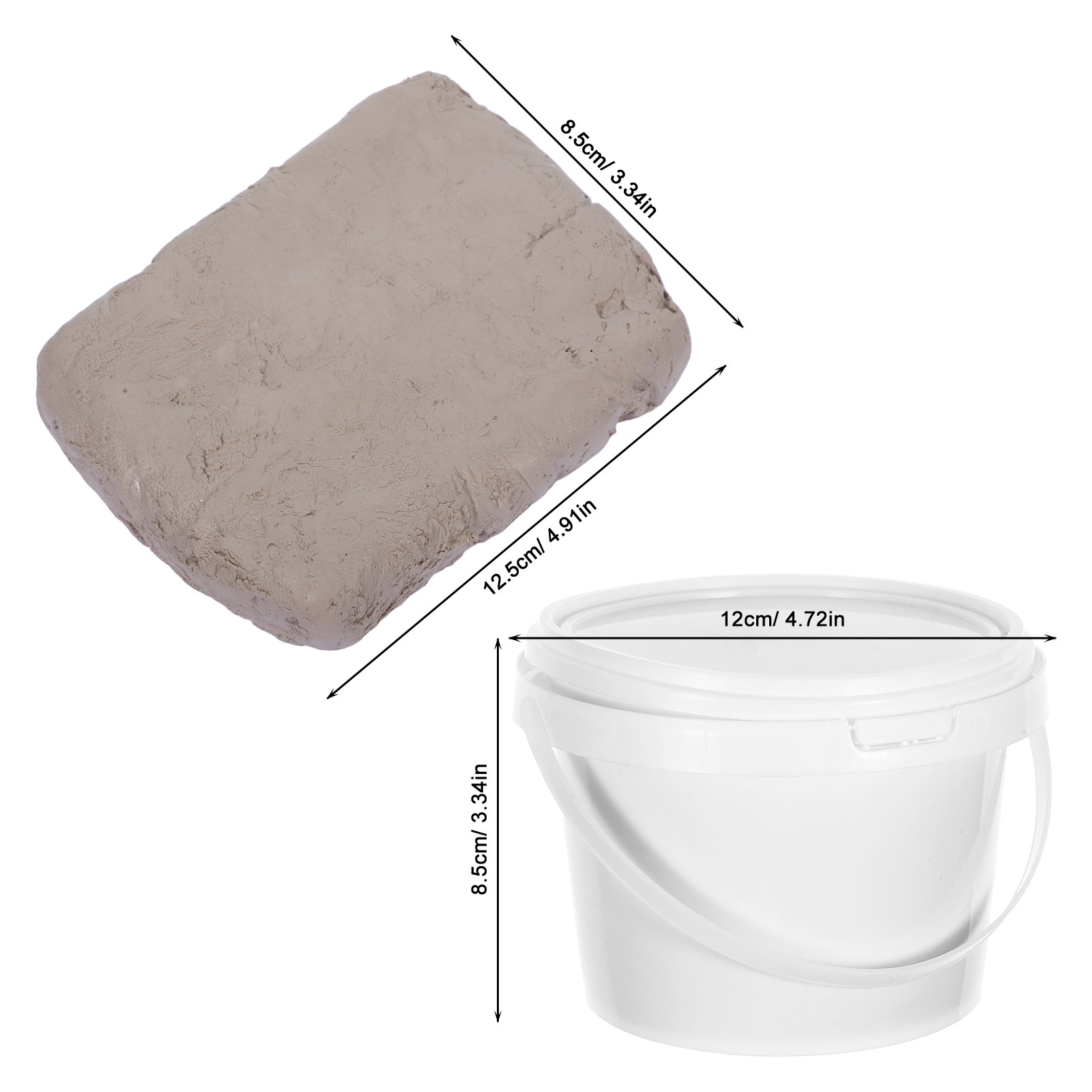 1 Set lufttrocknender weißer M – Art Craft For Adults Bewertung und Preis