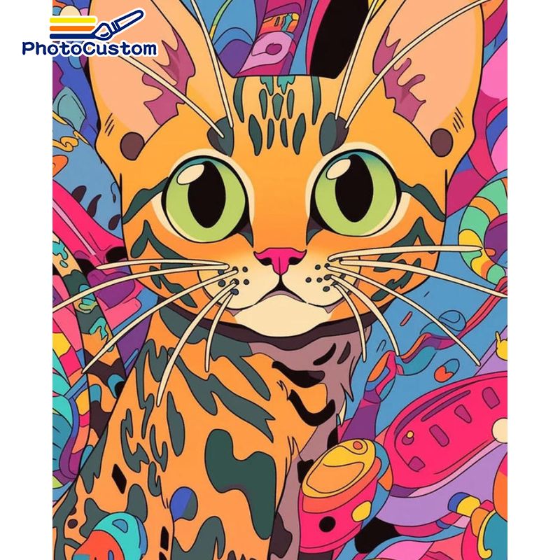 PhotoCustom Ingwer-Katze Malen – Art Craft Easy Ideas Bewertung und Preis