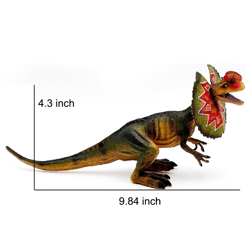 Dilophosaurus-Spielzeug, Dinos – Art Craft Dinosaur Bewertung und Preis