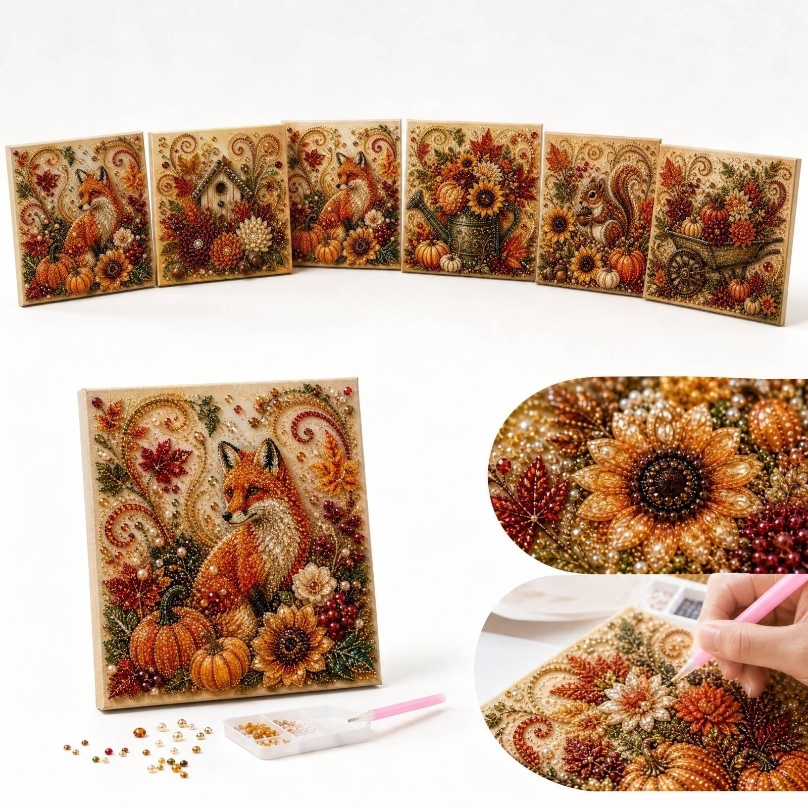 Herbst DIY Perlenmalerei-Set,  – Art Craft Earth Day Bewertung und Preis