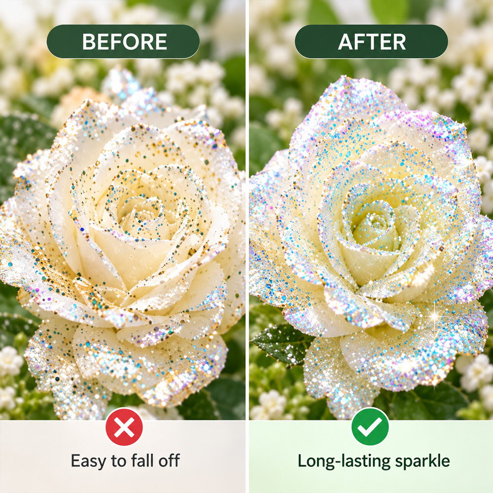 Blumen-Glitzer-Spray-Set mit F – Art Craft Kit Bewertung und Preis