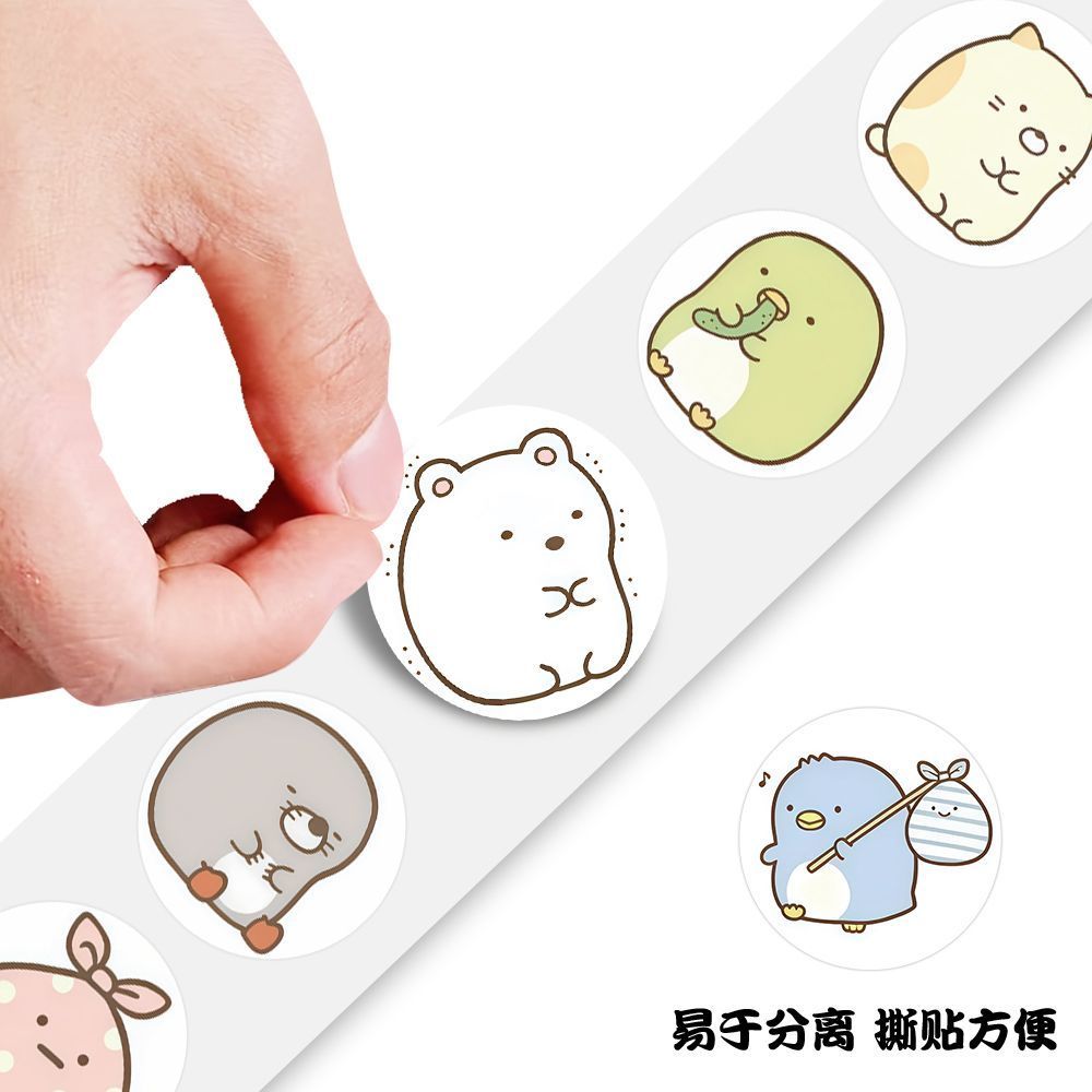 Sumikko Gurashi Aufkleberrolle – Artwork Craft Bewertung und Preis