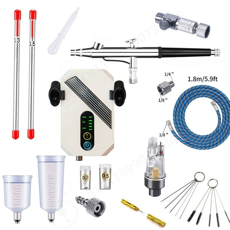 Mini-Airbrush-Kompressor-Set,  – Art Craft Kit Bewertung und Preis