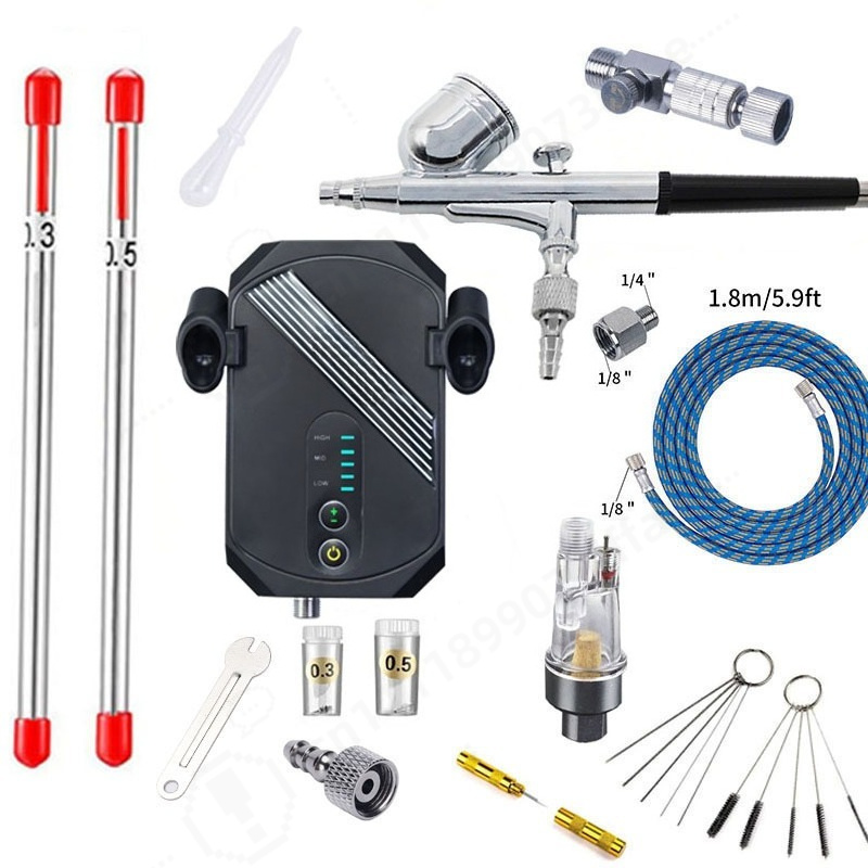 Mini-Airbrush-Kompressor-Set,  – Art Craft Kit Bewertung und Preis