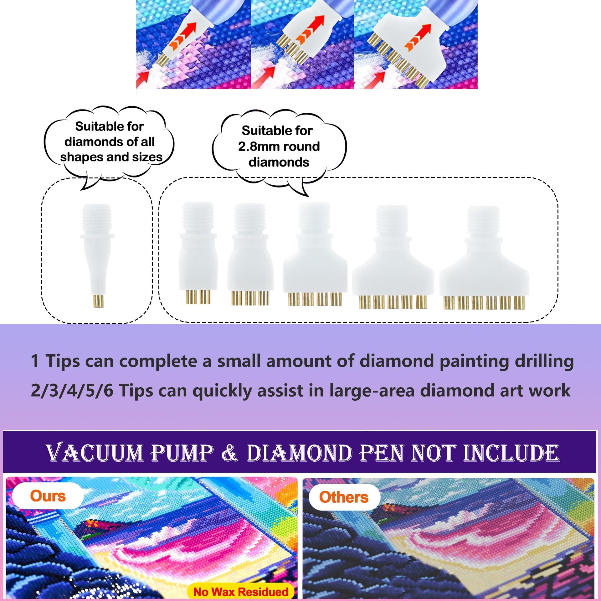 1/2/3/4/5/6 Diamantmalerei-Vak – Diamond Painting Kit Bewertung und Preis