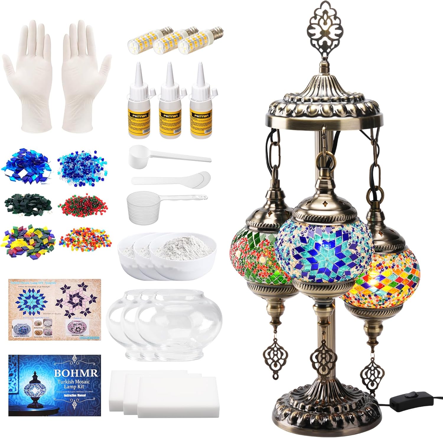 DIY 3-Kugel Türkisches Mosaik- – Art Craft Kit Bewertung und Preis