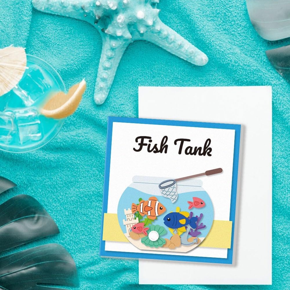 Aquarium gestanzte Stanzungen, – Artwork Craft Bewertung und Preis