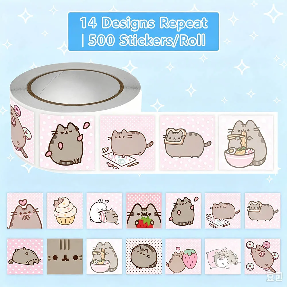 Hou 500 Stück Pusheen Cartoon- – Artwork Craft Bewertung und Preis