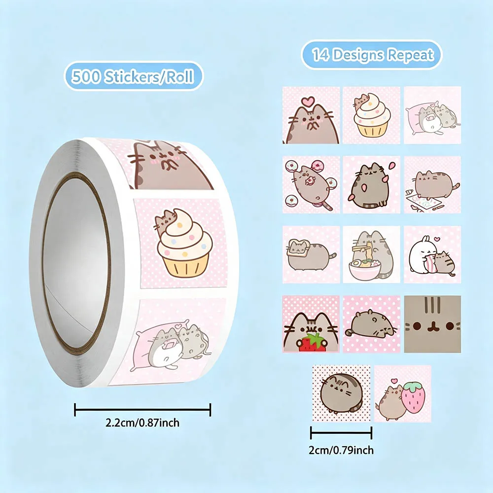 Hou 500 Stück Pusheen Cartoon- – Artwork Craft Bewertung und Preis