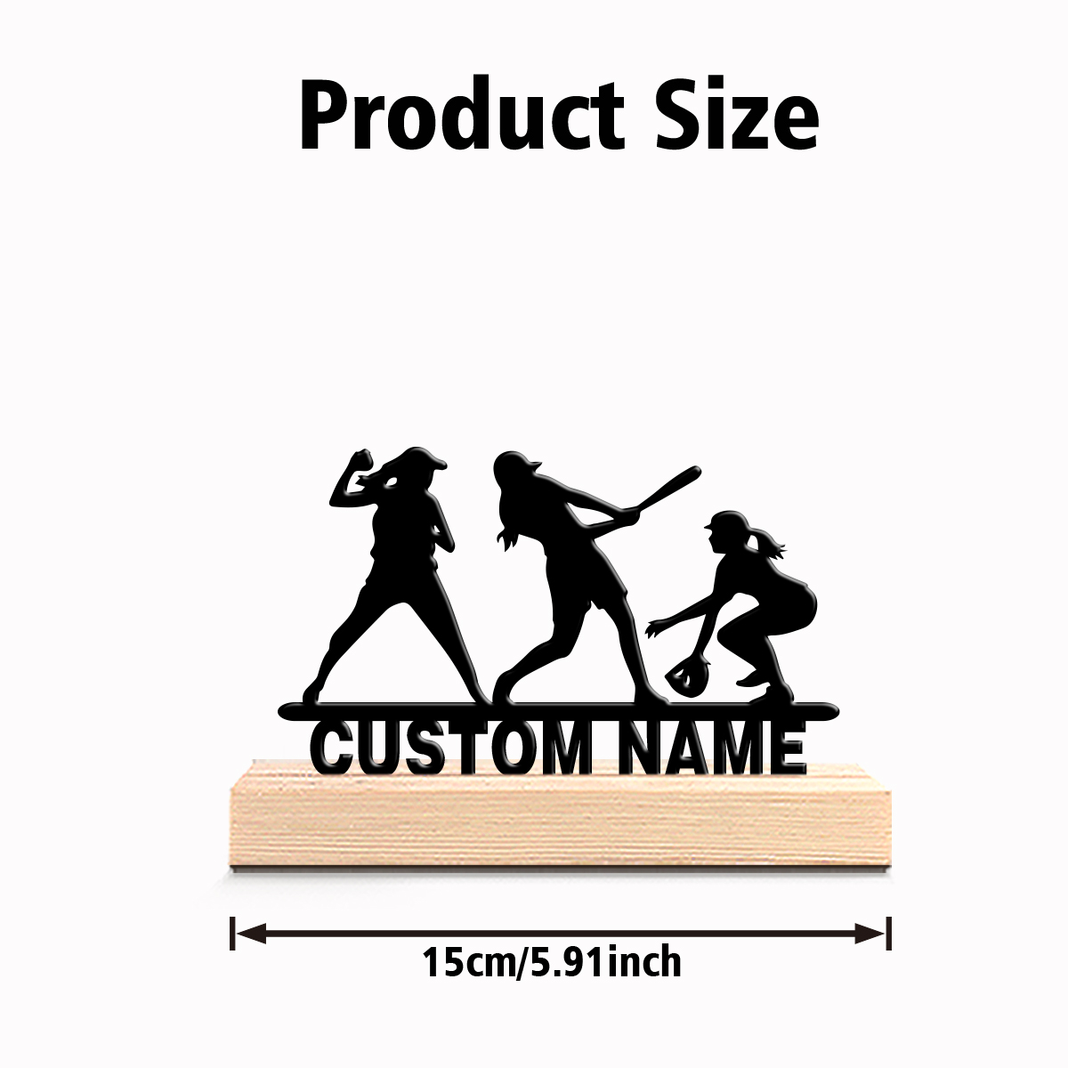 1 Stück Abstrakte Baseball-Mäd – Art Craft Girl Bewertung und Preis