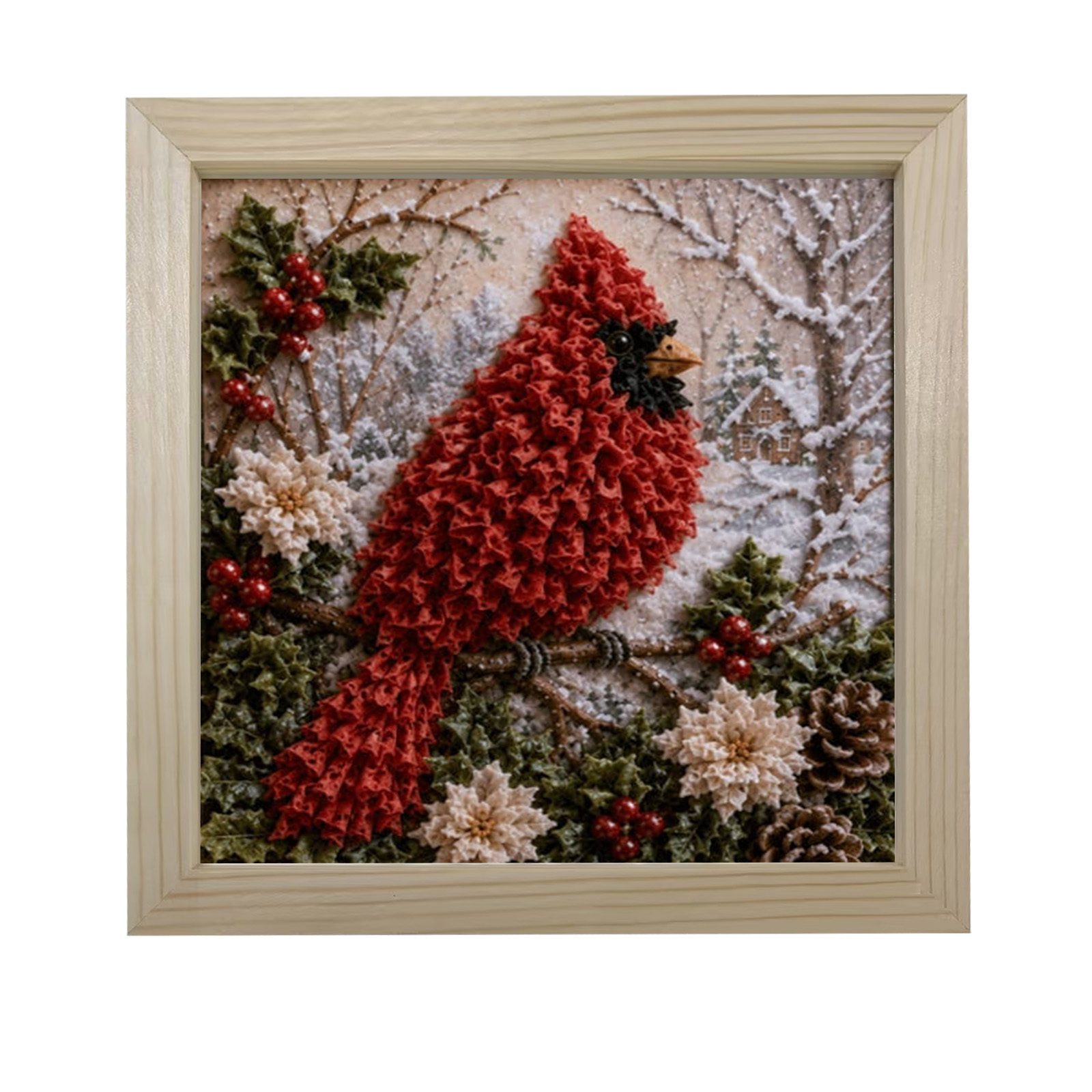 3D Weihnachts-Stoff-Poke-Baste – Art Craft Event Bewertung und Preis