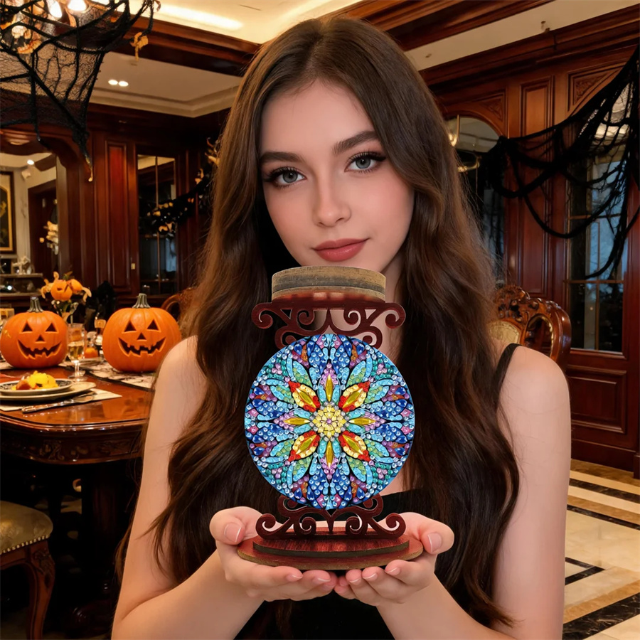 Blumen-Kerzenhalter, Halloween – Art Craft Kit Bewertung und Preis