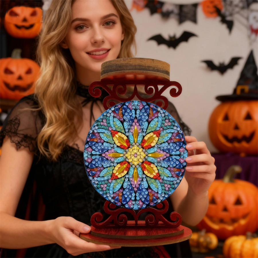 Blumen-Kerzenhalter, Halloween – Art Craft Kit Bewertung und Preis