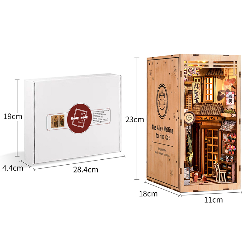 LED Holz-Bücherregal-Einsatz-S – Art Craft Books Bewertung und Preis
