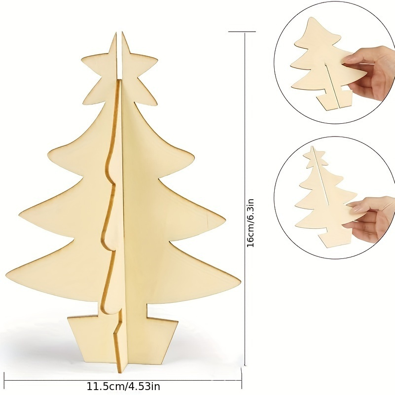 70 Stück, DIY Holz-Weihnachtsb – Art Craft Event Bewertung und Preis