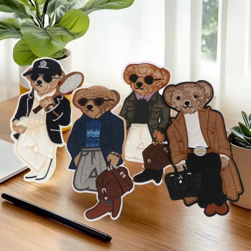 Großer Bären-Kleidungsaufnäher – Art Craft Girl Bewertung und Preis
