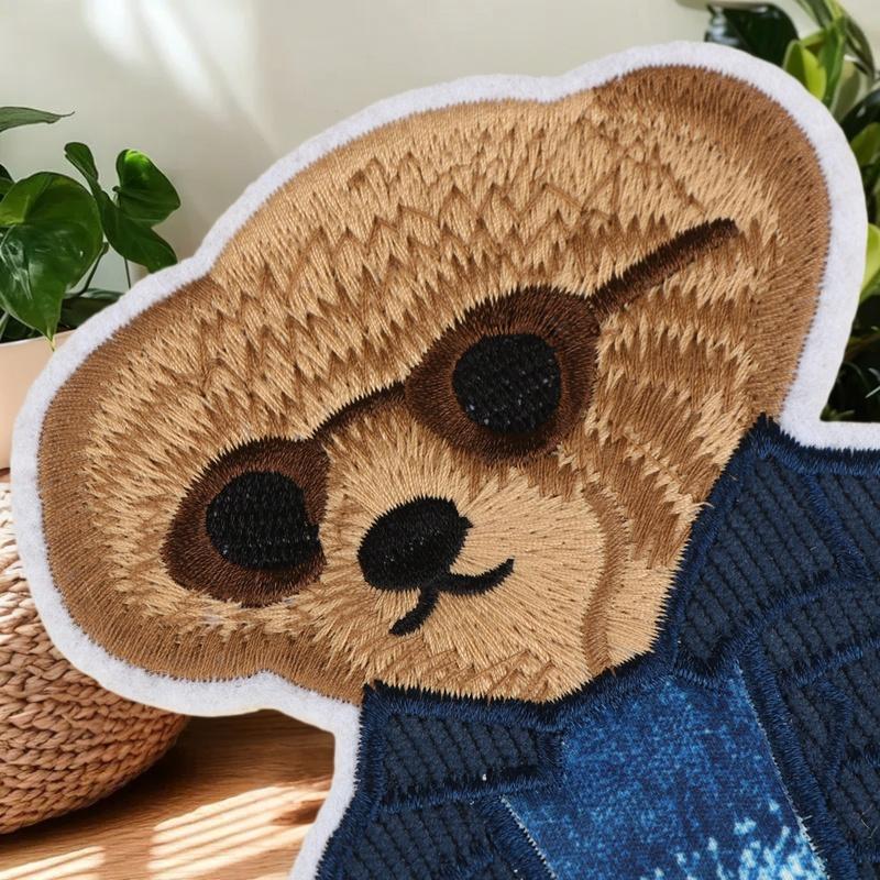 Großer Bären-Kleidungsaufnäher – Art Craft Girl Bewertung und Preis