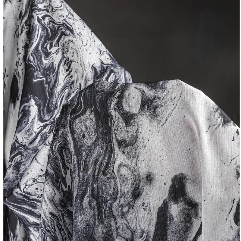 Schwarzer Chiffon-Stoff, Tusch – Silk Painting Dye Bewertung und Preis