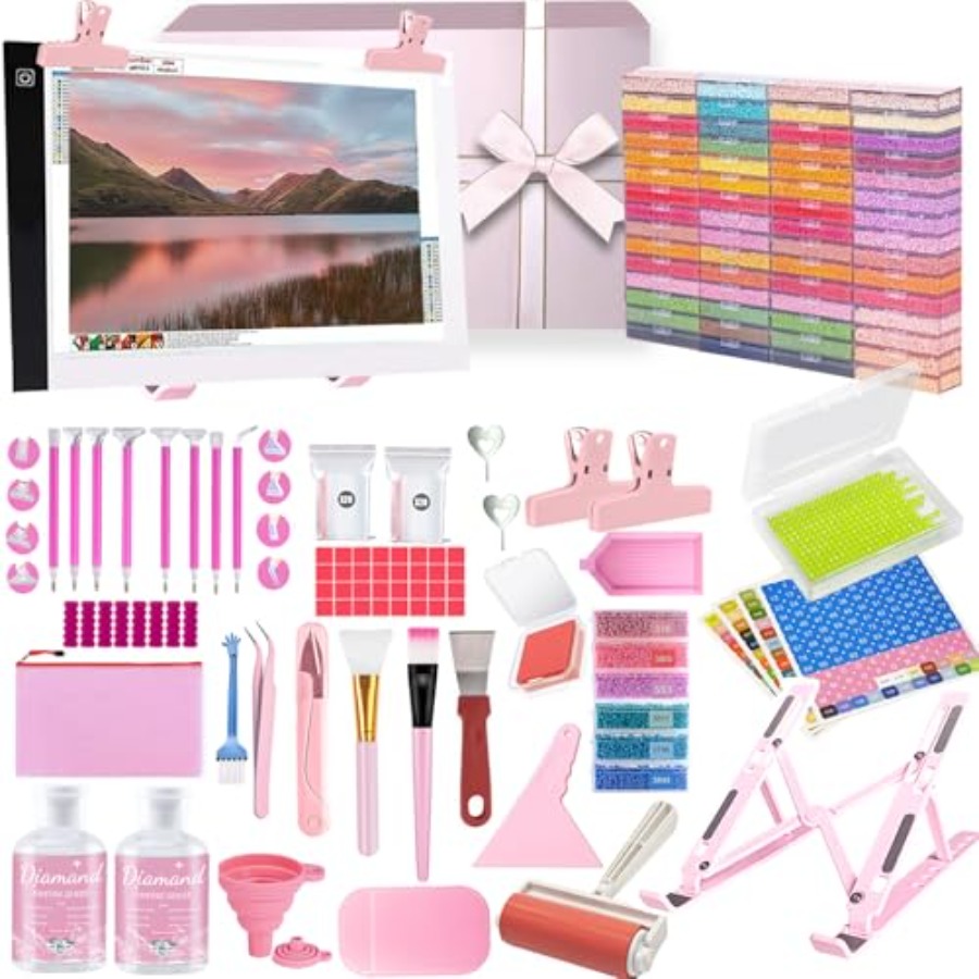 185-teiliges All-in-One Diaman – Diamond Painting Kit Bewertung und Preis