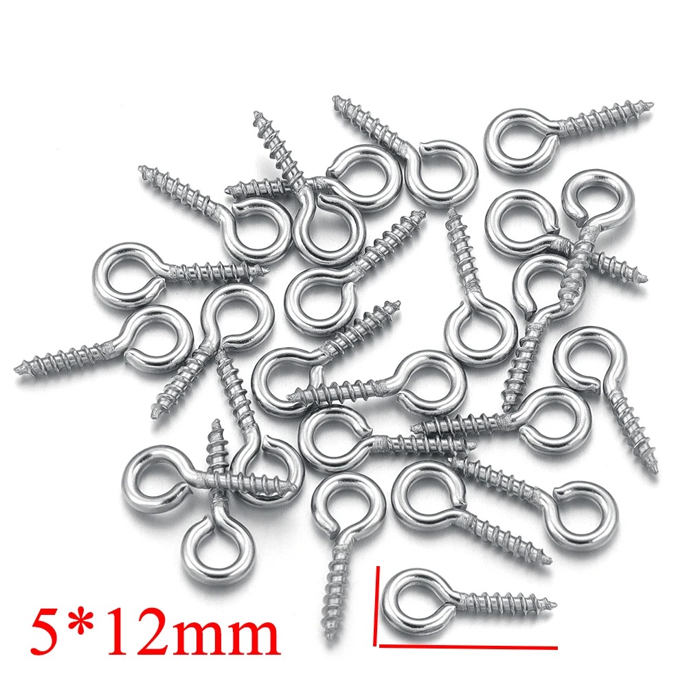 100 teile/los Edelstahl Mini S – Art Craft Eyes Bewertung und Preis