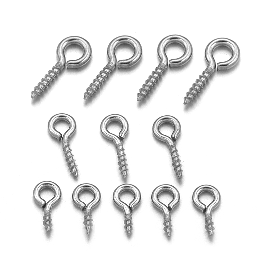 100 teile/los Edelstahl Mini S – Art Craft Eyes Bewertung und Preis