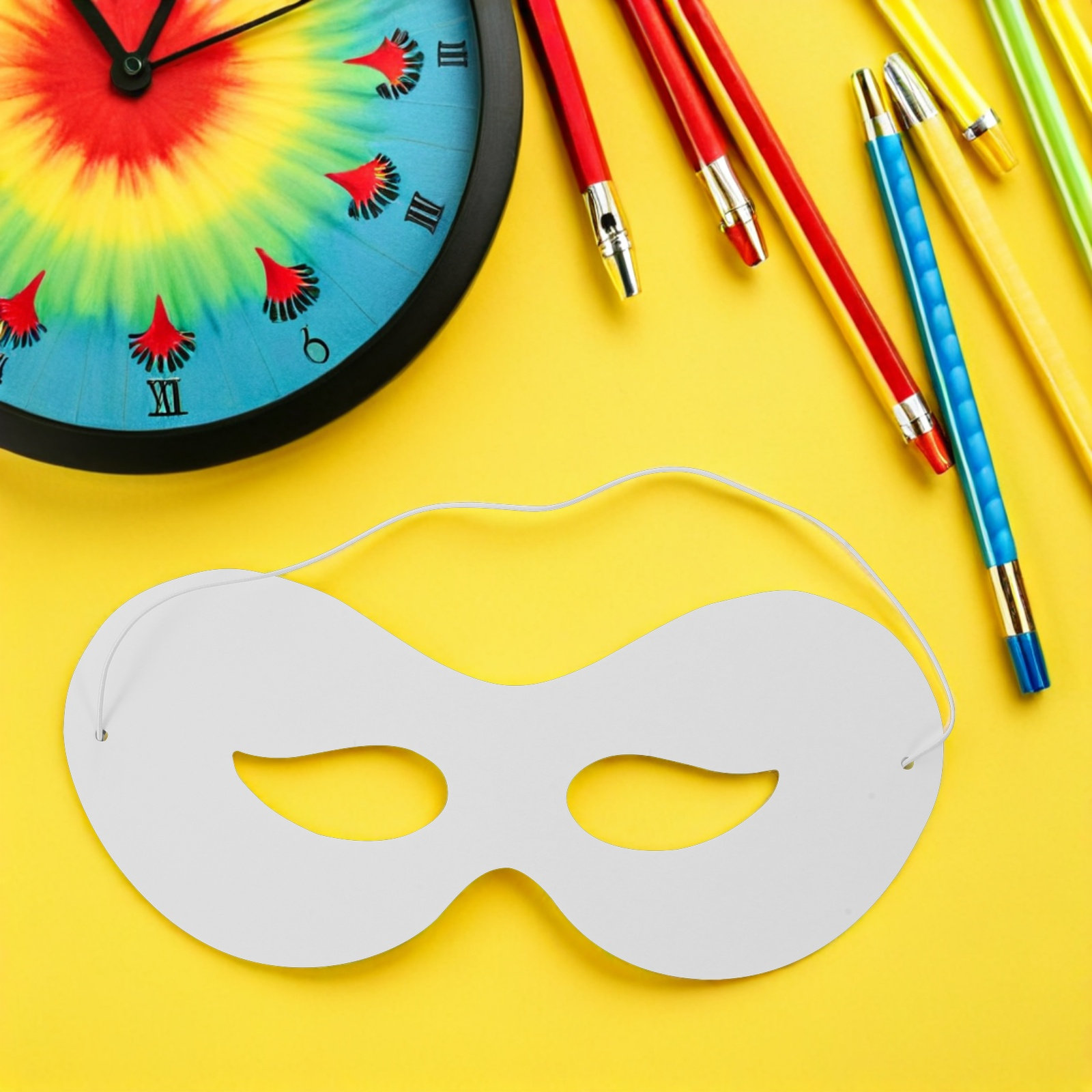 40 Stück leere weiße Bastelmas – Art Craft Event Bewertung und Preis