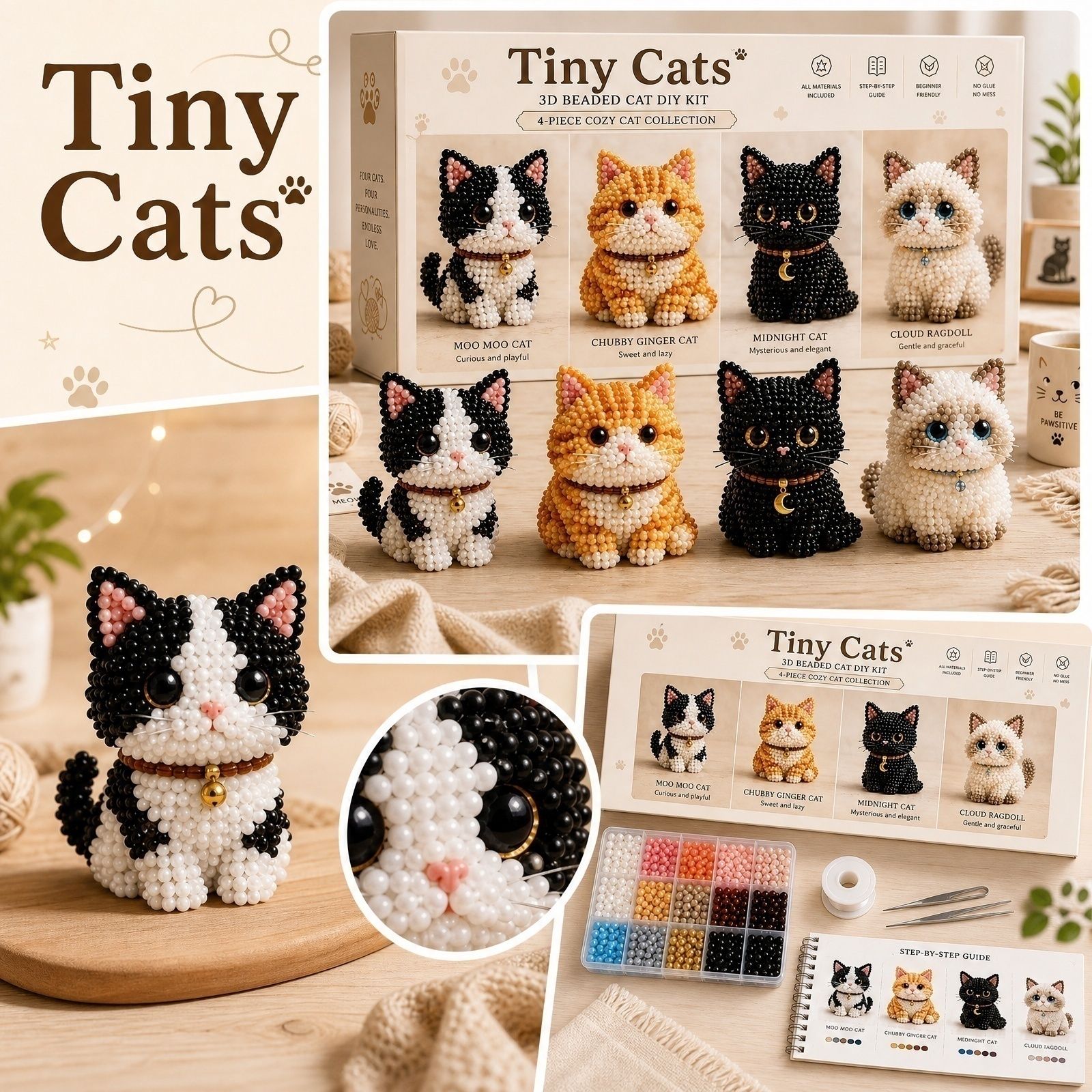 Winzige Perlen 3D Tier-Perlen- – Art Craft Event Bewertung und Preis