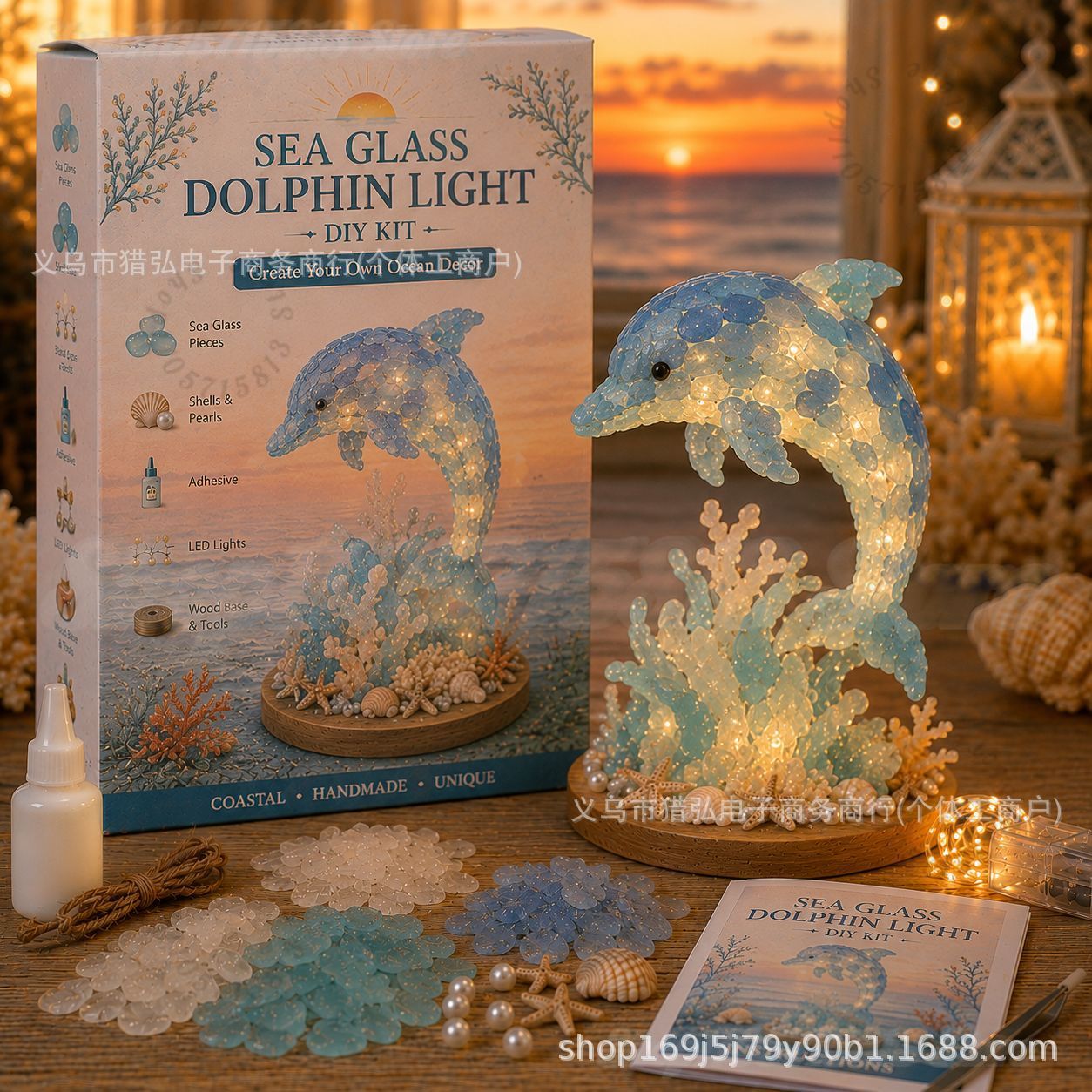 DIY Meerglas-Quallen-Lampen-Se – Art Craft Kit Bewertung und Preis