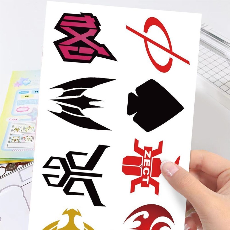 60 Blatt Kamen Rider Logo-Aufk – Artwork Craft Bewertung und Preis